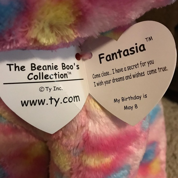 Bundle of Ty Beanie Boos Jumbo Fantasia Slick VGC - Picture 3 of 10